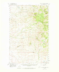 Download a high-resolution, GPS-compatible USGS topo map for Centennial Mountain, MT (1974 edition)
