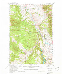 Download a high-resolution, GPS-compatible USGS topo map for Cliff Lake, MT (1981 edition)