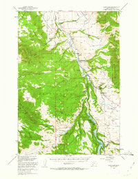 Download a high-resolution, GPS-compatible USGS topo map for Cliff Lake, MT (1963 edition)