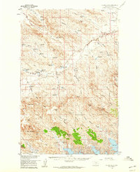 Download a high-resolution, GPS-compatible USGS topo map for Collins Ranch, MT (1960 edition)