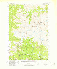 Download a high-resolution, GPS-compatible USGS topo map for Cooke City, MT (1975 edition)
