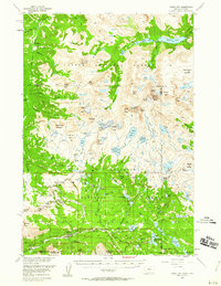 Download a high-resolution, GPS-compatible USGS topo map for Cooke City, MT (1960 edition)