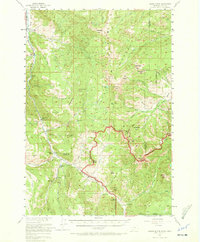 Download a high-resolution, GPS-compatible USGS topo map for Crown Butte, MT (1972 edition)