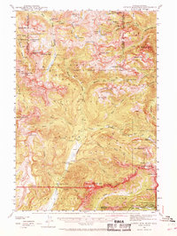 Download a high-resolution, GPS-compatible USGS topo map for Cutoff Mtn, MT (1969 edition)