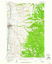 Download a high-resolution, GPS-compatible USGS topo map for Deer Lodge, MT (1961 edition)