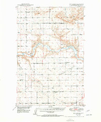 Download a high-resolution, GPS-compatible USGS topo map for Dent Bridge, MT (1950 edition)