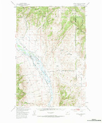 Download a high-resolution, GPS-compatible USGS topo map for Devils Fence, MT (1984 edition)