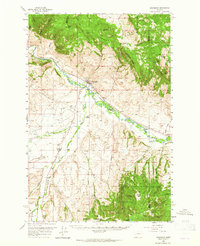 Download a high-resolution, GPS-compatible USGS topo map for Drummond, MT (1965 edition)