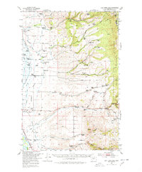 Download a high-resolution, GPS-compatible USGS topo map for Duck Creek Pass, MT (1978 edition)