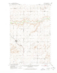 Download a high-resolution, GPS-compatible USGS topo map for Dutton, MT (1978 edition)