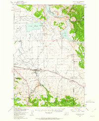 Download a high-resolution, GPS-compatible USGS topo map for East Helena, MT (1963 edition)