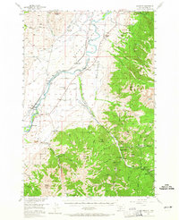 Download a high-resolution, GPS-compatible USGS topo map for Emigrant, MT (1965 edition)