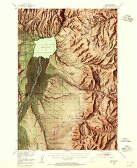 Download a high-resolution, GPS-compatible USGS topo map for Ennis, MT (1955 edition)