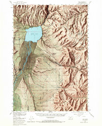 Download a high-resolution, GPS-compatible USGS topo map for Ennis, MT (1969 edition)