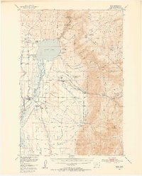 Download a high-resolution, GPS-compatible USGS topo map for Ennis, MT (1954 edition)