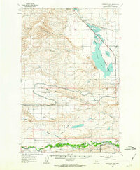 Download a high-resolution, GPS-compatible USGS topo map for Freezeout Lake, MT (1963 edition)