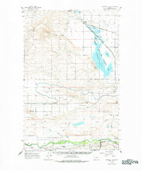 Download a high-resolution, GPS-compatible USGS topo map for Freezeout Lake, MT (1978 edition)