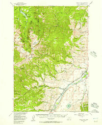 Download a high-resolution, GPS-compatible USGS topo map for Fridley Peak, MT (1957 edition)