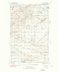 Download a high-resolution, GPS-compatible USGS topo map for Gallup City, MT (1976 edition)