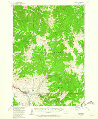 Download a high-resolution, GPS-compatible USGS topo map for Gardiner, MT (1962 edition)