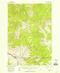 Download a high-resolution, GPS-compatible USGS topo map for Gardiner, MT (1958 edition)