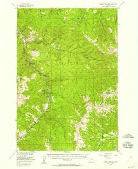 Download a high-resolution, GPS-compatible USGS topo map for Garnet Mountain, MT (1957 edition)
