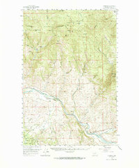 Download a high-resolution, GPS-compatible USGS topo map for Garrison, MT (1966 edition)