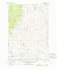 Download a high-resolution, GPS-compatible USGS topo map for Grant, MT (1985 edition)