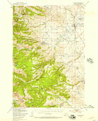 Download a high-resolution, GPS-compatible USGS topo map for Harrison, MT (1956 edition)