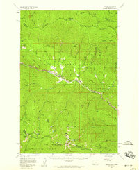 Download a high-resolution, GPS-compatible USGS topo map for Haugan, MT (1959 edition)