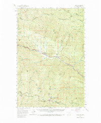 Download a high-resolution, GPS-compatible USGS topo map for Haugan, MT (1967 edition)