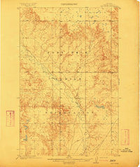 preview thumbnail of historical topo map of Roosevelt County, MT in 1912