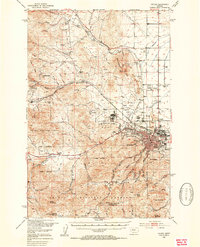 Download a high-resolution, GPS-compatible USGS topo map for Helena, MT (1954 edition)
