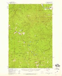 preview thumbnail of historical topo map of Mineral County, MT in 1957
