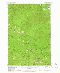 preview thumbnail of historical topo map of Mineral County, MT in 1957