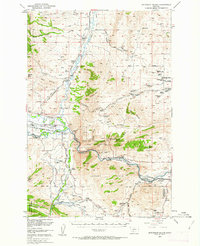 Download a high-resolution, GPS-compatible USGS topo map for Jefferson Island, MT (1963 edition)