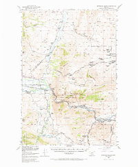 Download a high-resolution, GPS-compatible USGS topo map for Jefferson Island, MT (1970 edition)