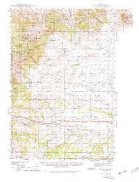 Download a high-resolution, GPS-compatible USGS topo map for Judith Peak, MT (1978 edition)