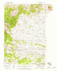 Download a high-resolution, GPS-compatible USGS topo map for Judith Peak, MT (1959 edition)