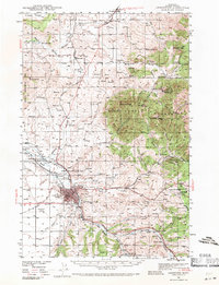 Download a high-resolution, GPS-compatible USGS topo map for Lewistown, MT (1971 edition)