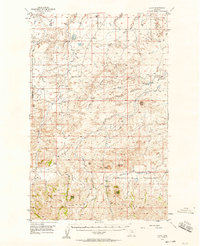 Download a high-resolution, GPS-compatible USGS topo map for Lloyd, MT (1958 edition)