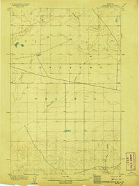 preview thumbnail of historical topo map of Montana, United States in 1906