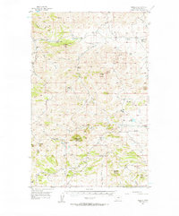 Download a high-resolution, GPS-compatible USGS topo map for Maddux, MT (1957 edition)
