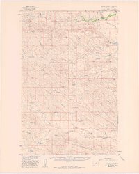Download a high-resolution, GPS-compatible USGS topo map for Miller Coulee, MT (1960 edition)