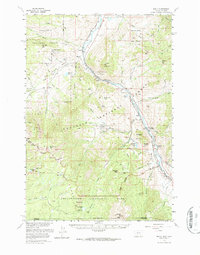 Download a high-resolution, GPS-compatible USGS topo map for Miner, MT (1988 edition)