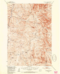 Download a high-resolution, GPS-compatible USGS topo map for Monument Ridge, MT (1954 edition)