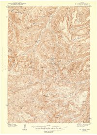 Download a high-resolution, GPS-compatible USGS topo map for Mt Cowen, MT (1943 edition)