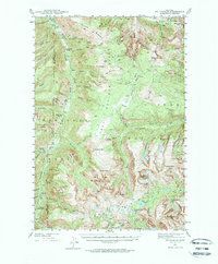 Download a high-resolution, GPS-compatible USGS topo map for Mt Douglas, MT (1972 edition)
