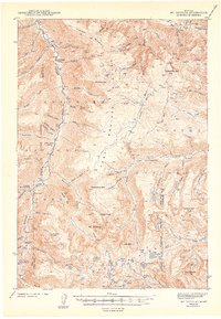 Download a high-resolution, GPS-compatible USGS topo map for Mt Douglas, MT (1943 edition)