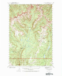 Download a high-resolution, GPS-compatible USGS topo map for Mt Wallace, MT (1984 edition)